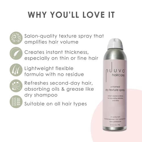 Nuuvo Untamed Dry Texture Spray 7oz miniatura 5