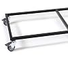 ProSelect 48-Inch Modular Pet Cage Base with Wheels, Black