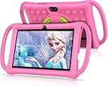 VASOUN Kids Tablet 7 inch, Android 13 Tablet for Kids, Toddler Tablets with Shockproof Case, 4GB(2+2) RAM 32GB ROM, Parental Control, GMS Certified WiFi Dual Camera with Eye Protection (Pink)