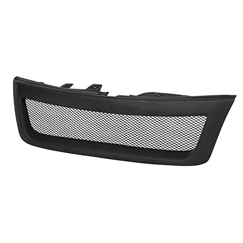 Remplacer calandre brisée 2009-2013 avec cette grille de pare-chocs avant ABS neuve