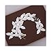 Zdz Retro-weiße Blumenkronen-Kranz, Mädchen-Stirnband, Hochzeit, Haarschmuck, Kopfschmuck, Frauen, Blumengirlande, Braut-Kopfbedeckung