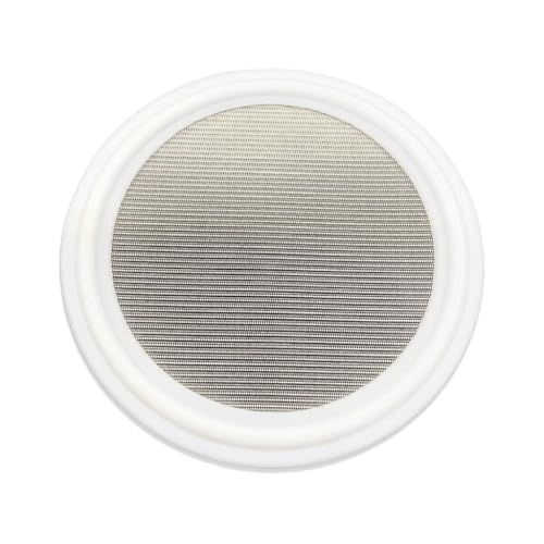 91mm OD 3 Inch TC Tri Clamp Sanitary PTFE Filter Screen - 304 Stainless Steel Mesh for Aerospace and Industrial Applications(80 Mesh)