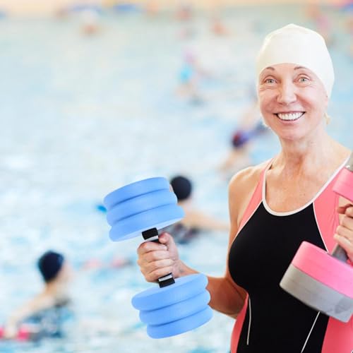 Mancuernas acuáticas para ejercicio en piscina miniatura 7