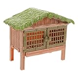 Détails réalistes : ce modèle de clôture de scène de ferme présente des détails réalistes qui donnent vie à vos scènes de ferme avec une précision incroyable, des animaux de ferme jouets pour enfants, un ensemble de jeu de ferme interactif