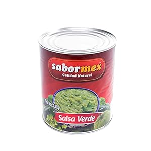 SABORMEX Groene Mexicaanse saus, 2,8 kg