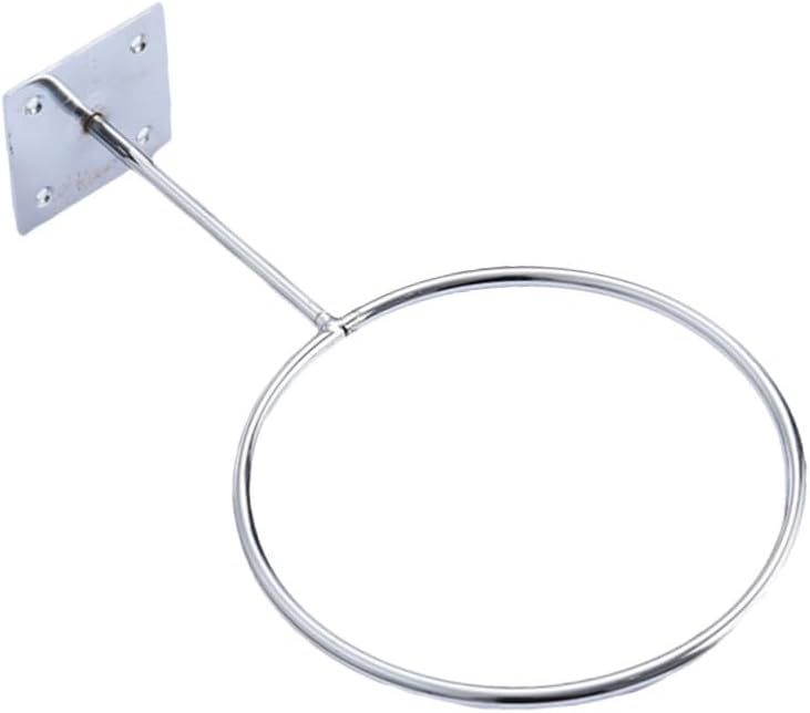 Mikinona Stainless Steel Wall Mount Sports Ball Rack Exercise Basketball Soccer Football Volleyball Holder for Garage Gym Home Storage Organizer