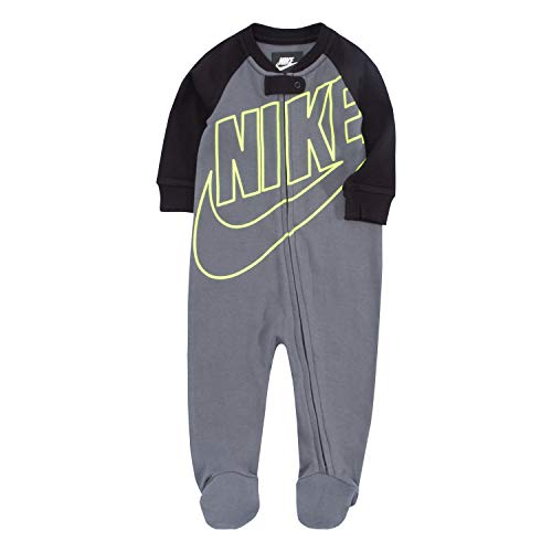 Image of Nike baby-girls Sportswear Graphic Footed Coverall