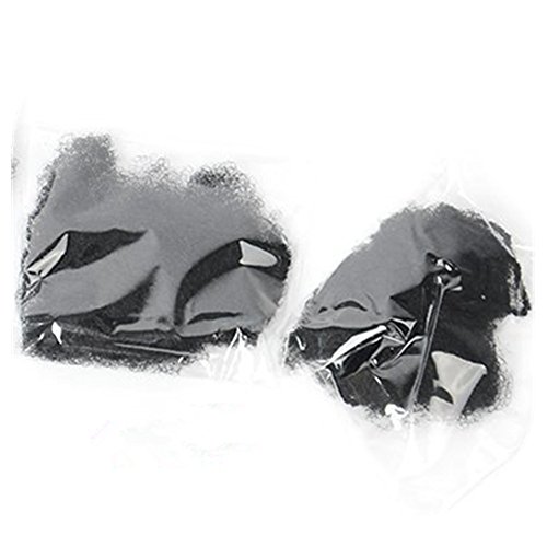 20" 10 Pack Hair Nets Invisible Elastic Edge Mesh 50Cm Reusable Hair Nets (Coffee 10Pcs) #TOP3