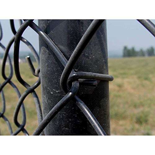 100-Piece Aluminum Fence Wire Ties – 8/10.5 Inch Multi-Purpose Fixing Ties For Garden, Yard, Playground, And Farm Fencing