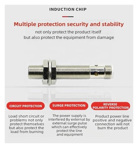 Capteur de proximité inductif TRC12-2DN2 pour automatisme et robots 4mm