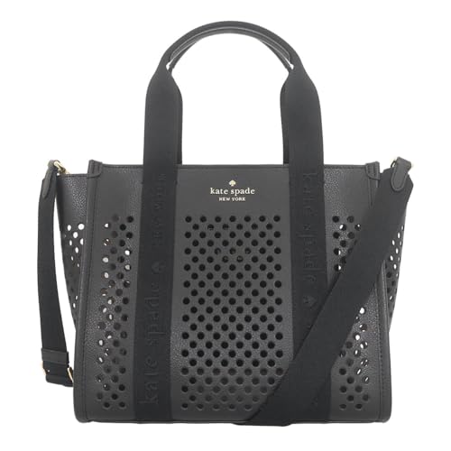 [ケイトスペード] kate spade バッグ(ショルダーバッグ) KL055 ブラック キップ レザー パフォーレイテッド スモール トート レディース [アウトレット品] [ブランド] [並行輸入品]