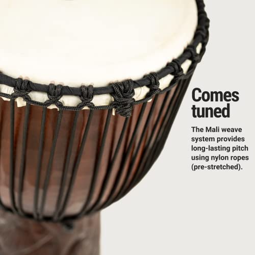 Meinl Percussion Mahogany Rope Tuned Djembe #TOP16