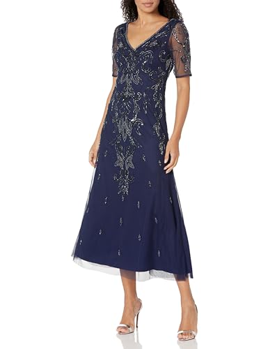 Image of Women's Beaded Sleeve Ankle Dress