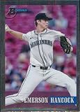 2021 Bowman Heritage Chrome #102 Emerson Hancock Seattle Mariners Baseball Card - GotBaseballCards