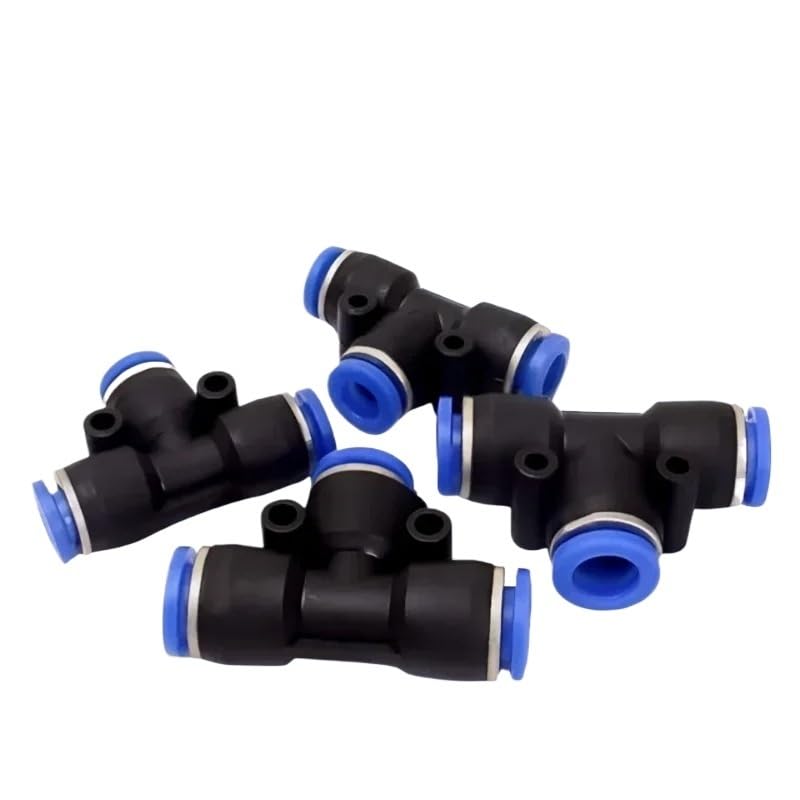 Raccord pneumatique PEG union triple push in air pour tube polyuréthane nylon