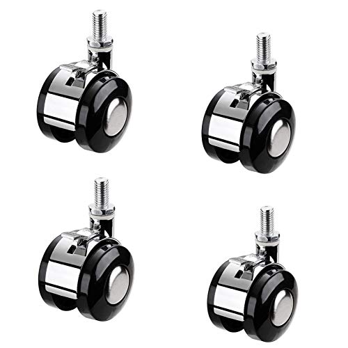 Roues pivotantes avec frein M8 M10 pour chaise de bureau