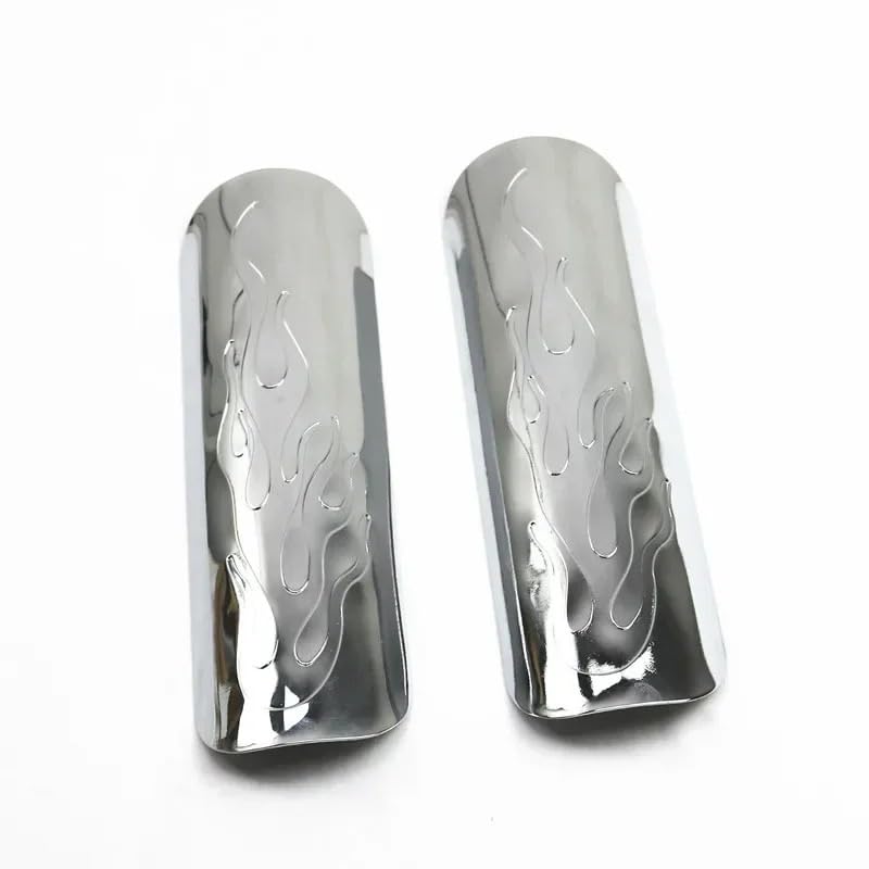 Moto 2X Tubo de Llama Cromado para
