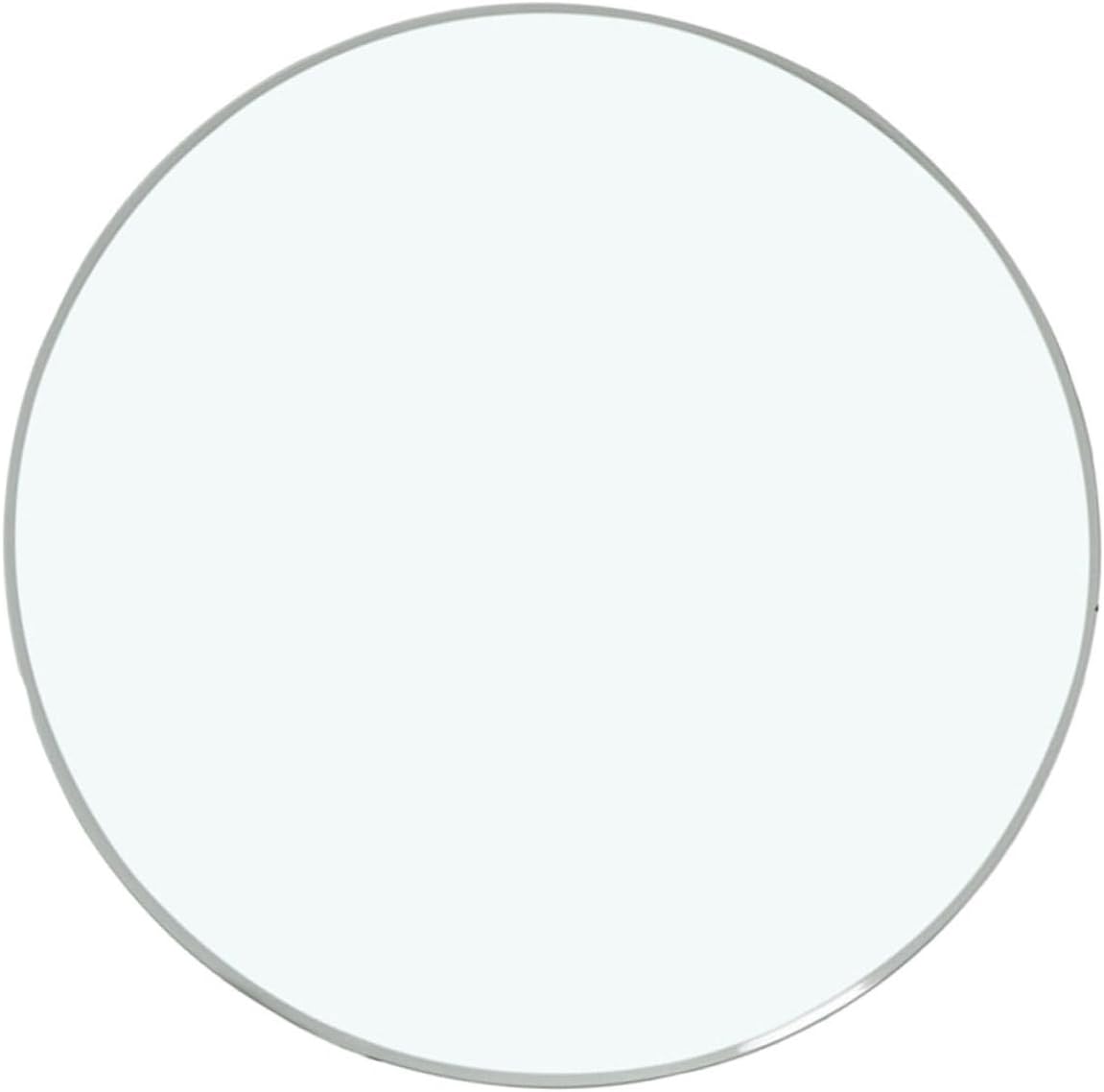 GLEAVI Round Glass Table Top Thickened Tempered Glass Surface for End Tables Easy to Clean Versatile Design for Home Hotel Restaurant and Bar Use
