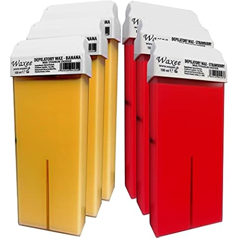 Waxee 100ml Roll-On Wax, Banana & Strawberry Cover