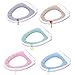 Boyigog 5 Stück WC-Sitzwärmer Toilettensitzbezug Warm Waschbar Toiletten Sitzbezug/weich/Dicker/waschbar/dehnbar, Toilettendeckelbezug Zubehör für Badezimmer