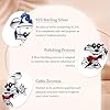 S925 Sterling Silver Pendant Dangle Beads Charms pour bracelets et colliers Mouse the Wizard pour les femmes filles amis #2