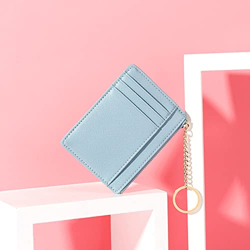 Women's Wallets Women's Wallets Zipper PU Leather Coin Purse Small Wallet (Pink)2