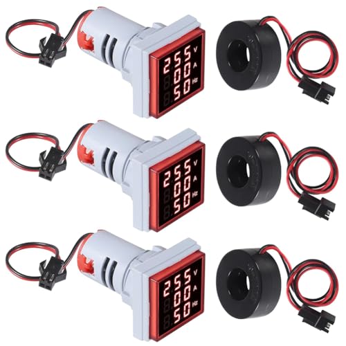 Wiseflexwia 3 3 In 1 60-500V 0-100A AC fW^dvdvALEDfBXvCdodeX^[Q[W