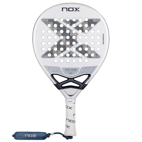 Nox Agustin Tapia AT10 Genius 12K Xtrem Lite - Racchetta da paddle, multicolore