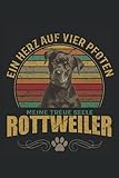 Rottweiler Kalender 2023: Rottweiler Kalender 2023 6x9 Zoll mit 120 Seiten