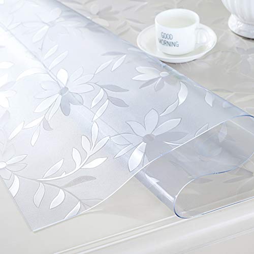 Nappe transparente pour table de salle à manger facile à nettoyer - 3