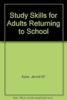 Paperback Study Skills for Adults Returning to School Book