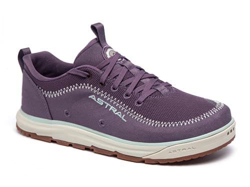 Astral Brewer 3.0 Shoes - Barefoot, Quick-Drying Men’s & Women’s Sneaker for Casual Wear, Water Sports, Travel, & Hiking - Aurora Purple - Men's 5.5/Women's 6.5