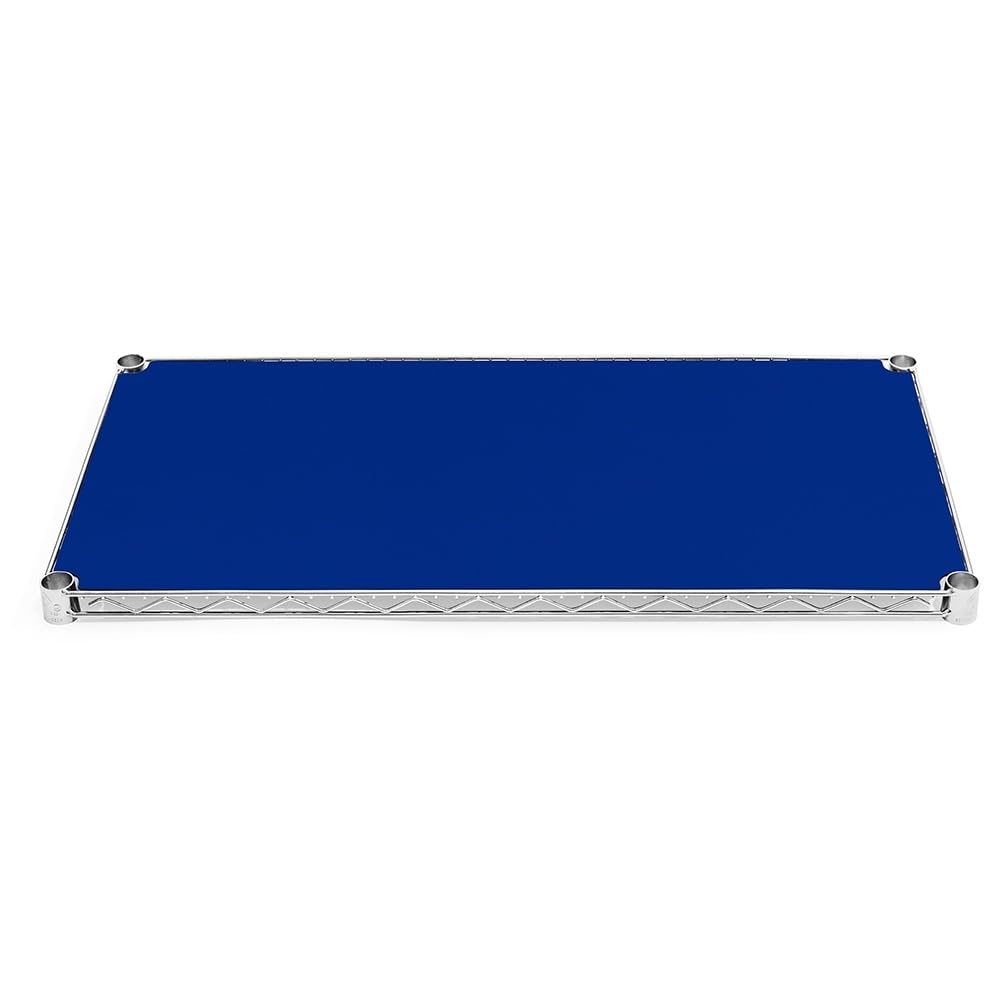 21" d x 42" w Wire Shelf Liner, 4 Count - Blue (TL49-BLUE)