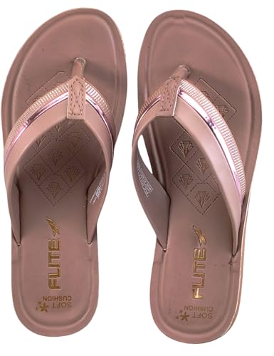 Image of FLITE PUL-204 Women's PU Slippers | Outdoor Comfortable Flip-Flops for Women & Girls | Anti-Slip Durable Thong Sandals for Ladiers