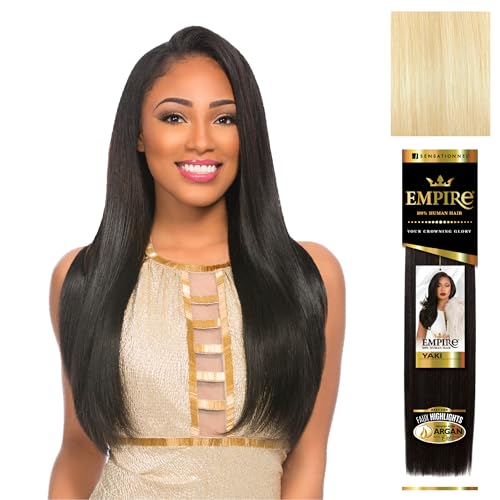 Sensationnel Empire yaki human hair - Tangle Free Weaving for