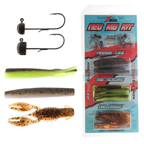 Z-Man Ned Rig kit leurre flottant ElaZtech haute résistance