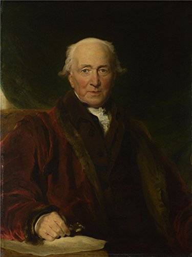 Oil Painting 'Sir Thomas Lawrence John Julius Angerstein Aged Over 80', 24 x 32 inch / 61 x 81 cm , on High Definition HD canvas prints is for Gifts And Bar, Home Theater And Study Room Decoration