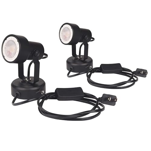 Shilihe Energy-Efficient Led Spotlights - Cri90 Warm White, Plug-In And Easy To Install, 2 Pack #TOP4