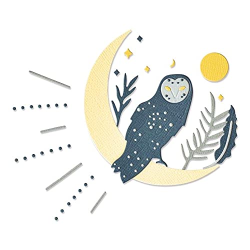 SizzixThinlits Die Set 10PK Mystical Nature by Jenna Rushforth, 665485, Multicolour