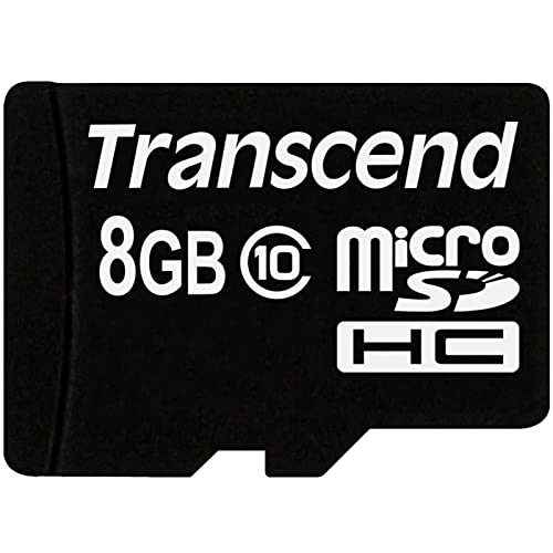 Transcend 8GB microSDXC/SDHC Class 10 (Premium) with Adapter