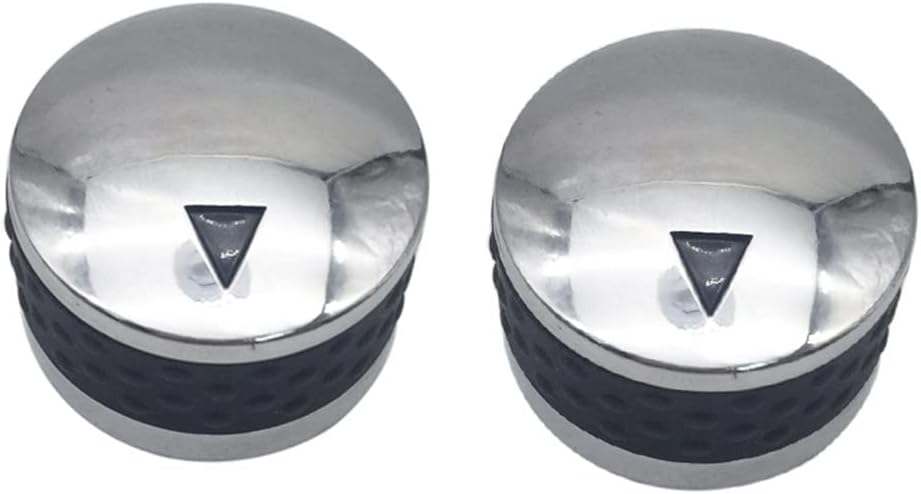 4PCS Gas BBQ Grill Stove Control Knob Handle Metal with Chrome Plated Rotary Switch Gas Appliance Valve Temperature Knobs