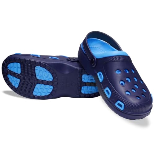 Image of Lakhani Clogs with Strap Slip-On Easy to Clean, Cushioned, Casual EVA Shoes for Everday or Water Shoes for Pool and Beach