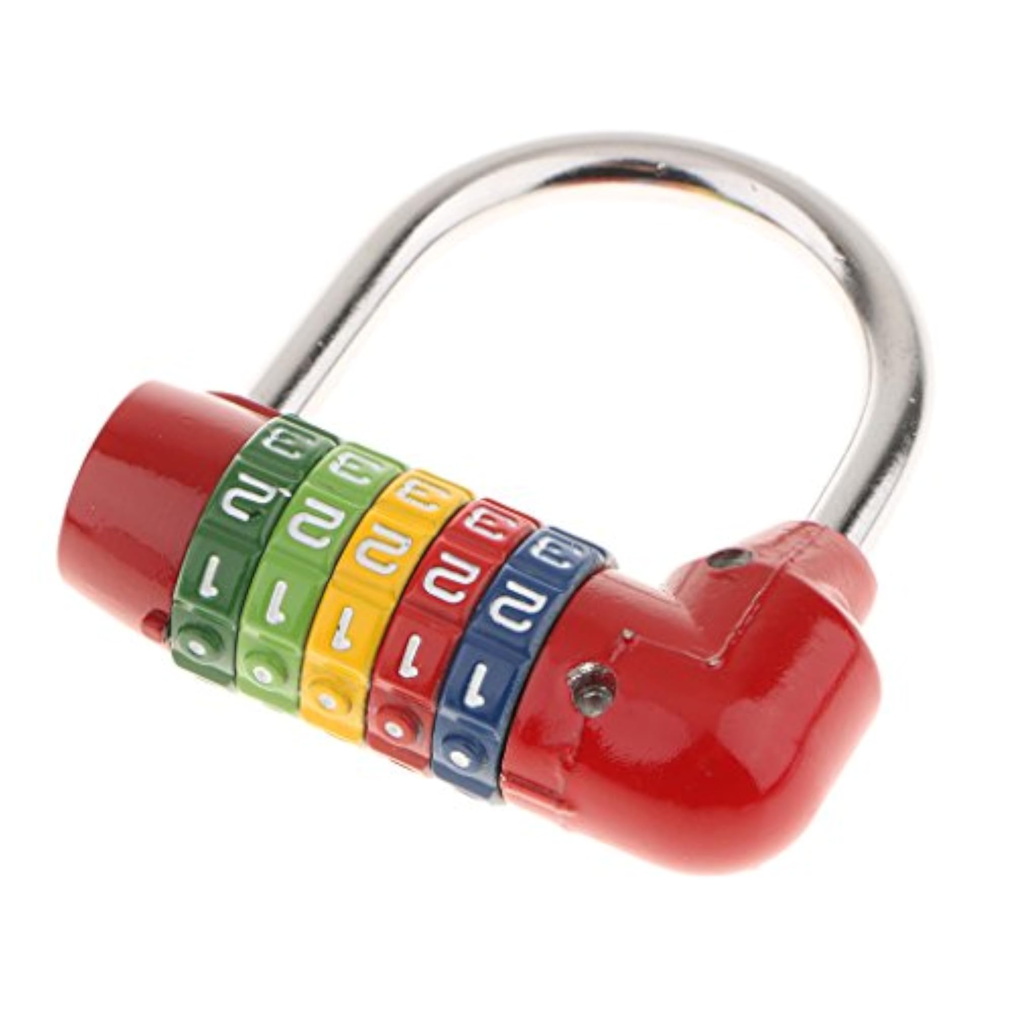 Zinc Alloy 5 Dial Digit Combination Padlock, Pack of 1