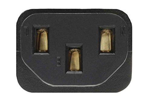 SF Cable 4ft 16AWG NEMA 5-15P to IEC320 C13 Standard Power Cord, UL Listed