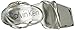 Calvin Klein Women's Tegin Heeled Sandal, Silver, 6