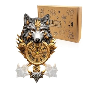 Wolf Wooden Wall Clocks product image
