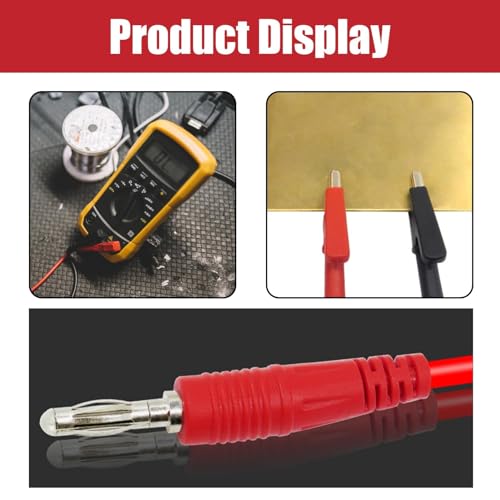 Zuroki 2 Puntali per Multimetro Elettronico Tester...