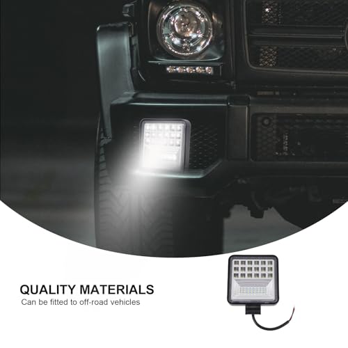 Foco LED para Coche 126W Luz de Trabajo Todoterreno 42 LED 10-30V 7