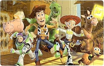 Puzzles for Kids Ages 4-8 60 Pieces Jigsaw Puzzles for Boys and Girls Educational Learning Puzzles in Metal Box