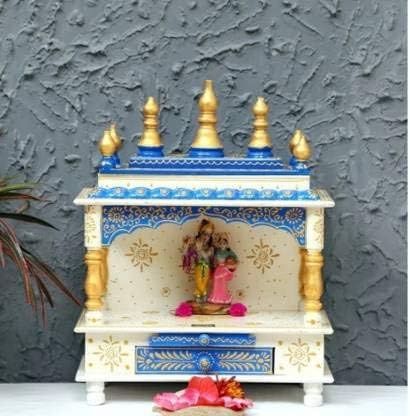 Kamdhenu Art and Craft Wooden Temple/Home Temple/Pooja Mandir/Pooja Mandap/Temple (6)